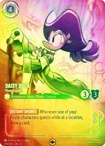 Daisy Duck - Pirate Captain (Enchanted)