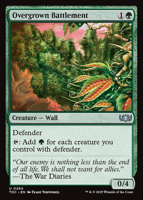 Overgrown Battlement (TDC) (264)
