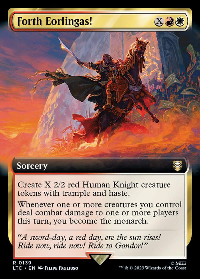 Forth Eorlingas! (LTC) (139) / Extended Art