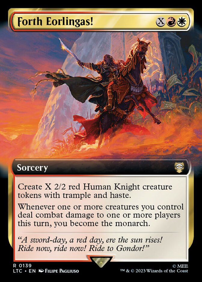 Forth Eorlingas! (LTC) (139) / Extended Art