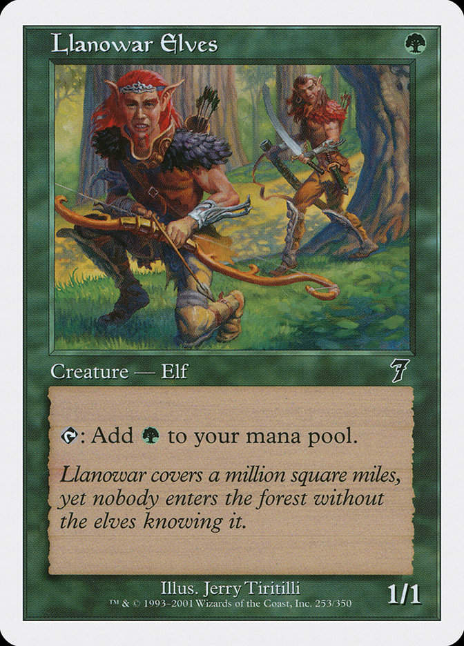 Llanowar Elves (7ED) (253)