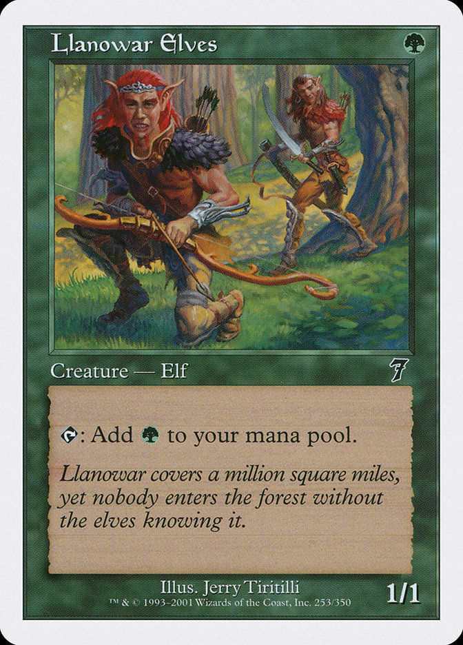 Llanowar Elves (7ED) (253)