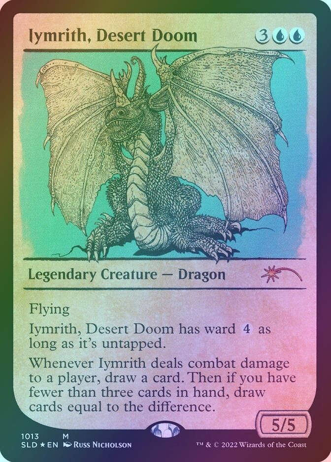 Iymrith, Desert Doom (SLD) (1013) / Showcase / Foil