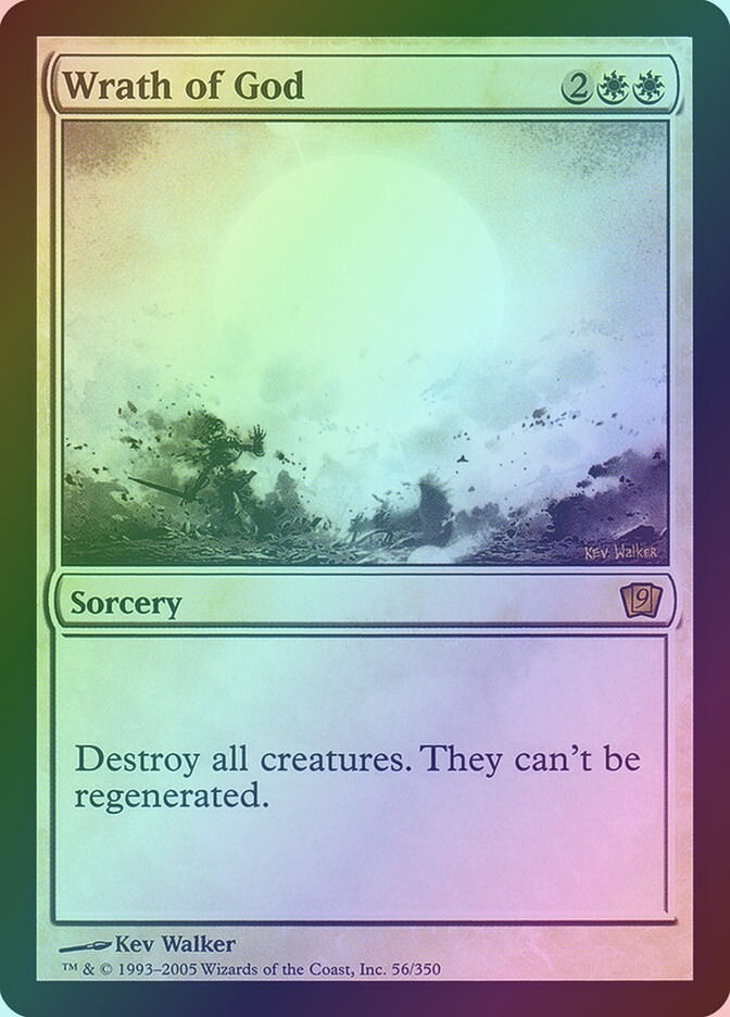 Wrath of God (9ED) (56★) / Foil
