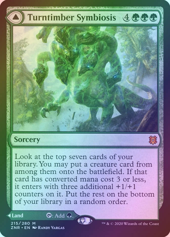 Turntimber Symbiosis // Turntimber, Serpentine Wood (ZNR) (215) / Foil