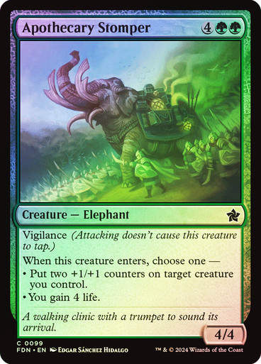 Apothecary Stomper (FDN) (99) / Foil