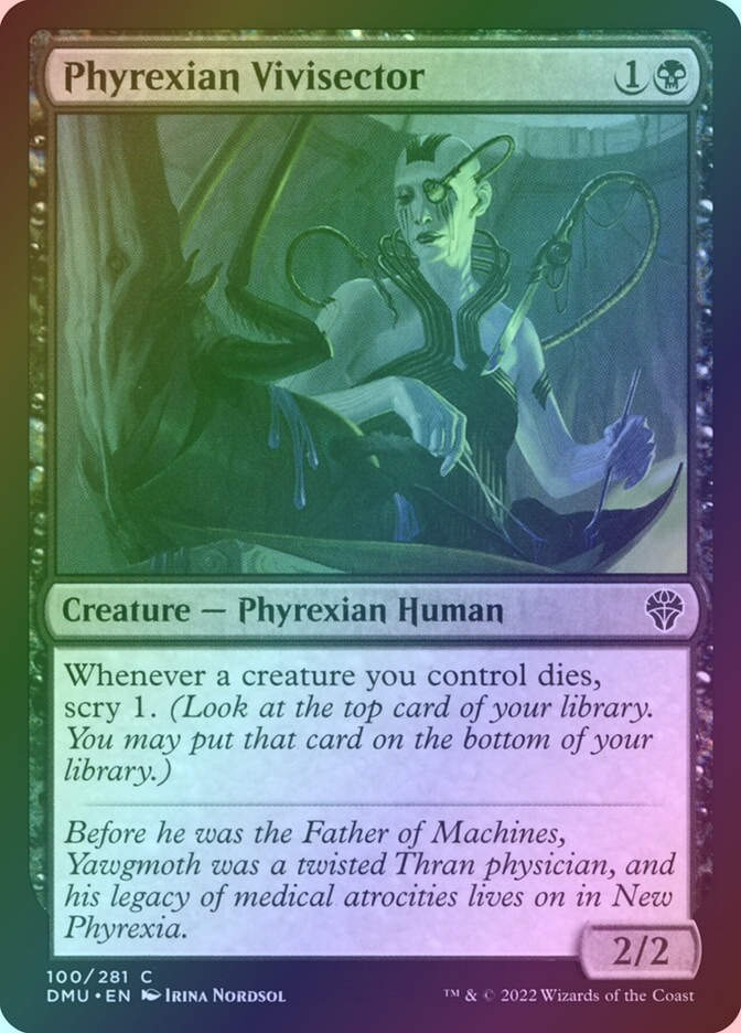 Phyrexian Vivisector (DMU) (100) / Foil