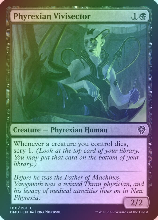 Phyrexian Vivisector (DMU) (100) / Foil