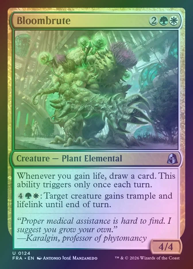 Bloombrute (FRA) (124) / Foil