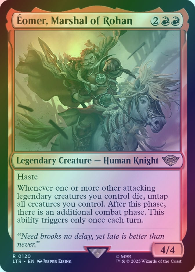 Éomer, Marshal of Rohan (LTR) (120) / Foil