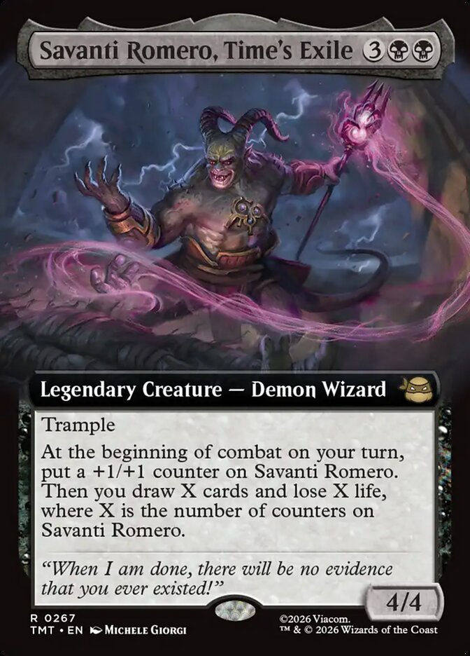 Savanti Romero, Time's Exile (TMT) (267) / Extended Art