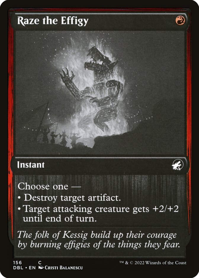 Raze the Effigy (DBL) (156)