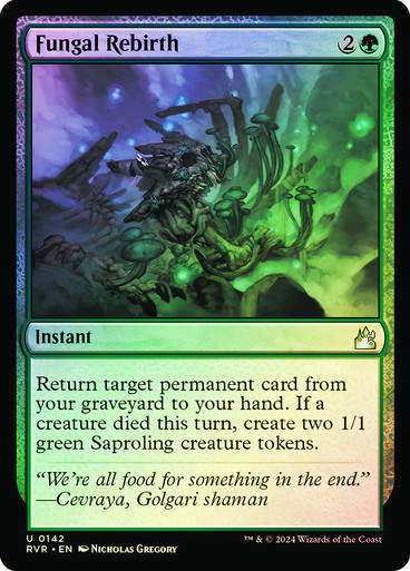 Fungal Rebirth (rvr) (142) / Foil