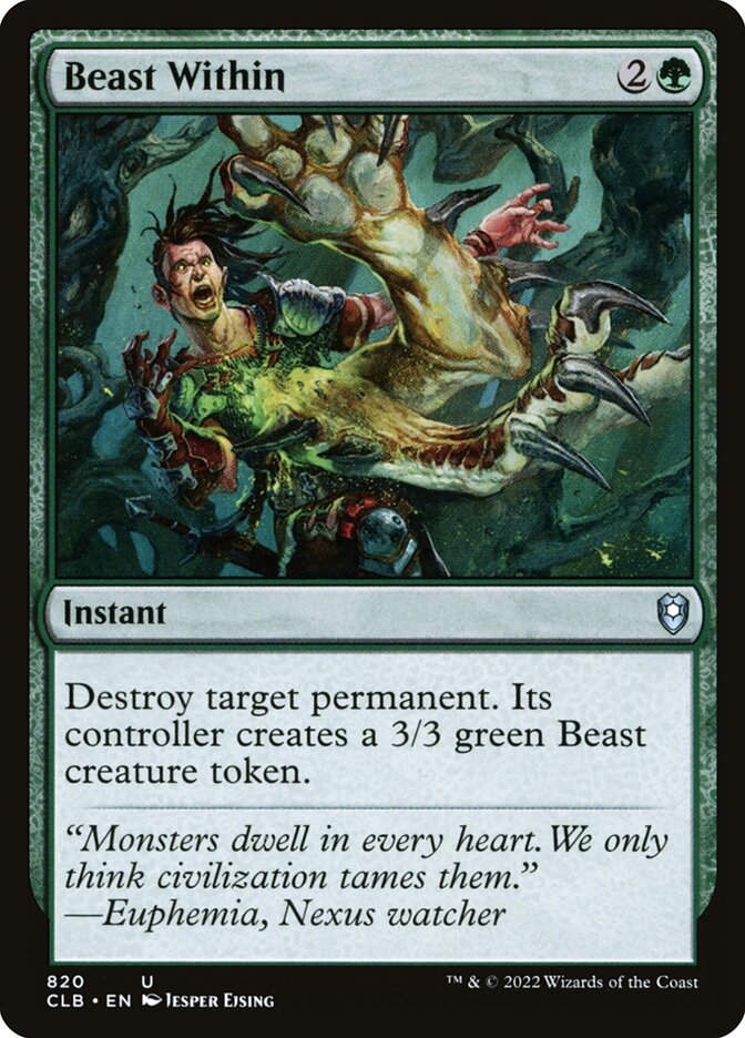 Beast Within (CLB) (820)