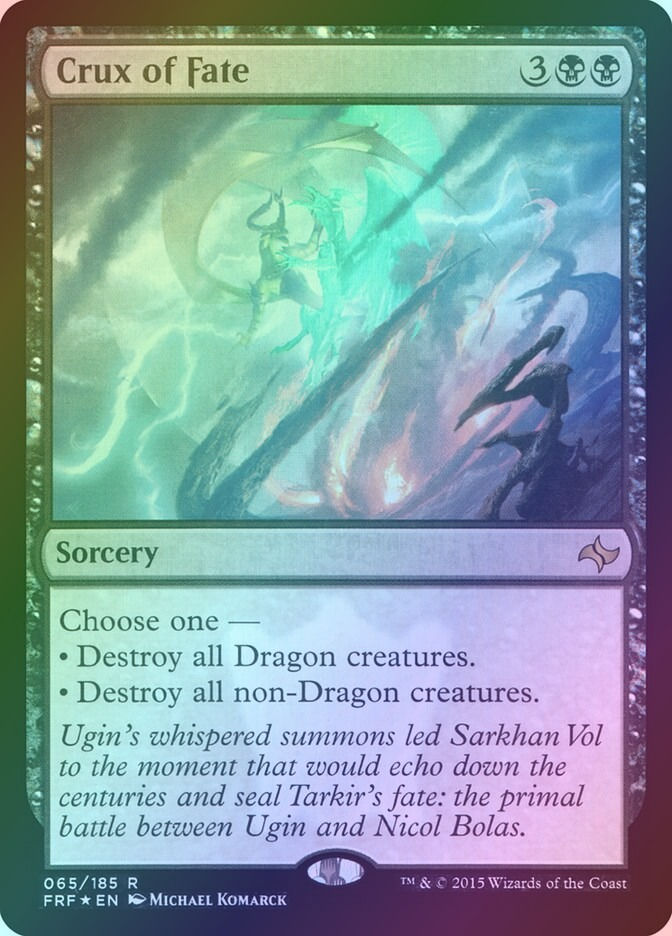 Crux of Fate (FRF) (65★) / Foil