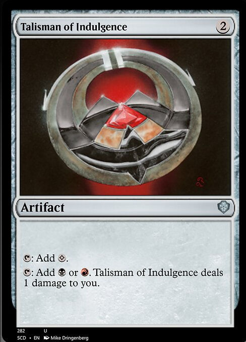Talisman of Indulgence (SCD)