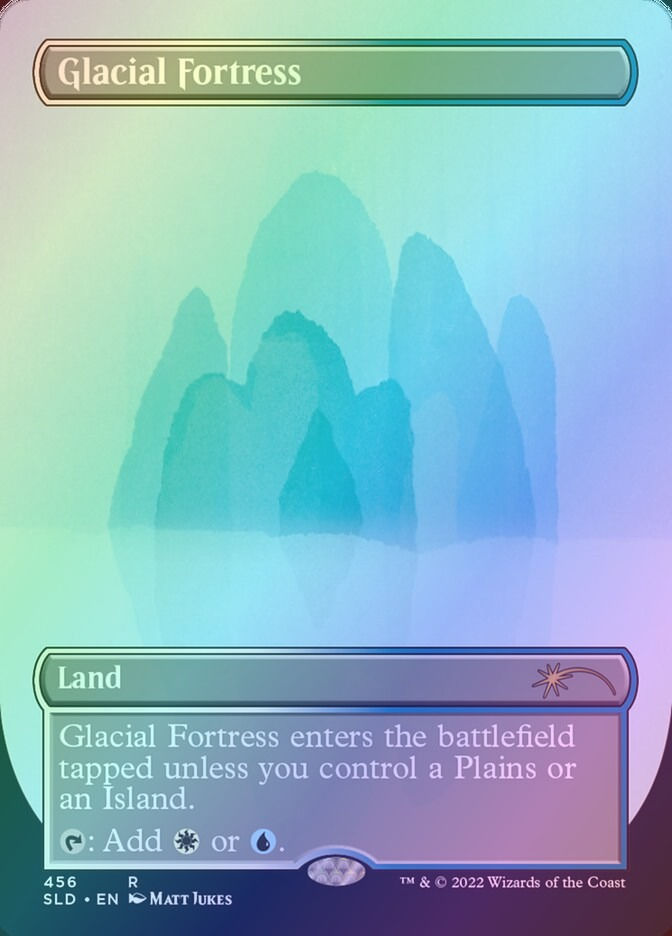 Glacial Fortress (SLD) (456) / Borderless / Foil