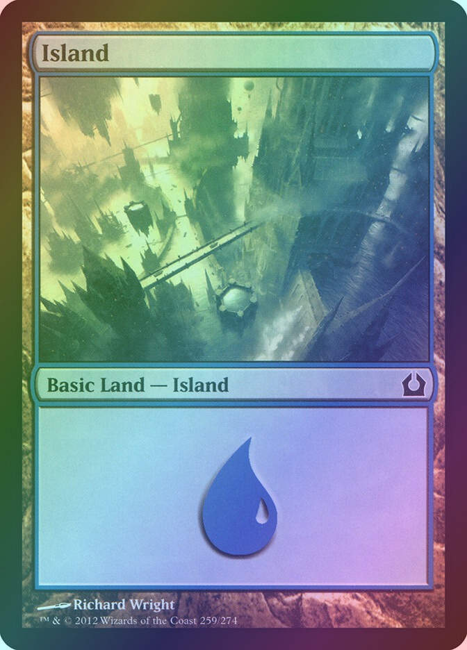 Island (RTR) (259) / Foil