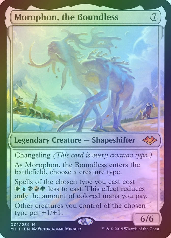 Morophon, the Boundless (MH1) (1) / Foil