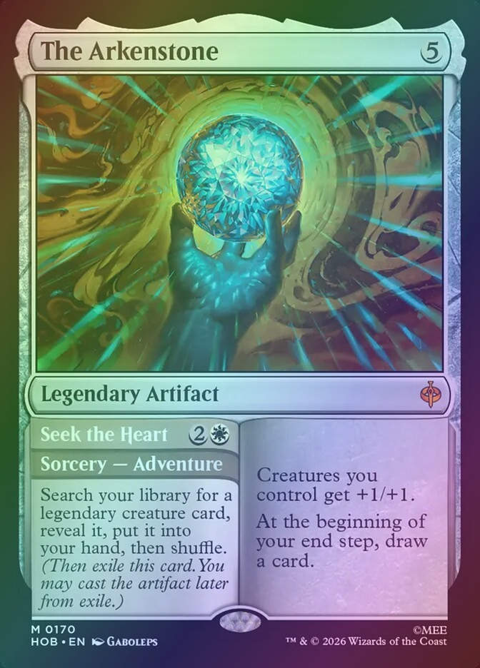 The Arkenstone // Seek the Heart (HOB) (170) / Foil