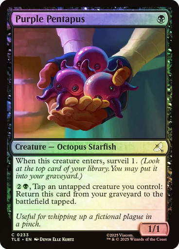Purple Pentapus (TLE) (233) / Foil