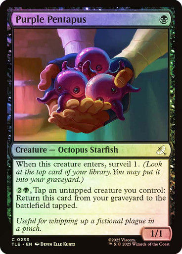 Purple Pentapus (TLE) (233) / Foil
