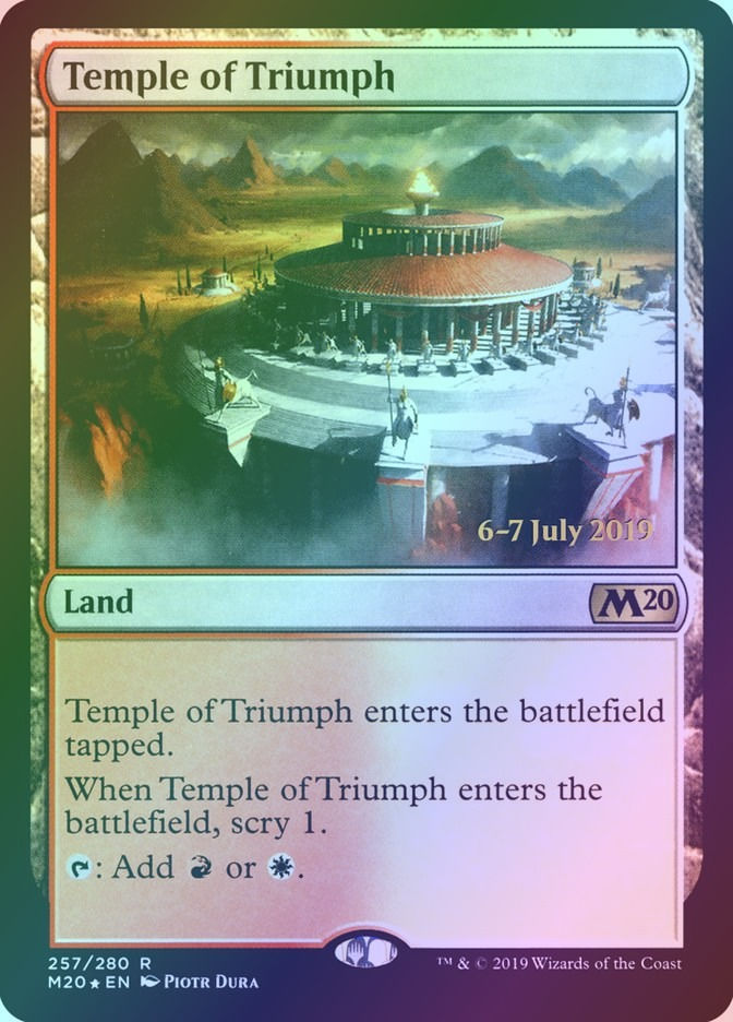 Temple of Triumph (PM20) (257s) / Foil