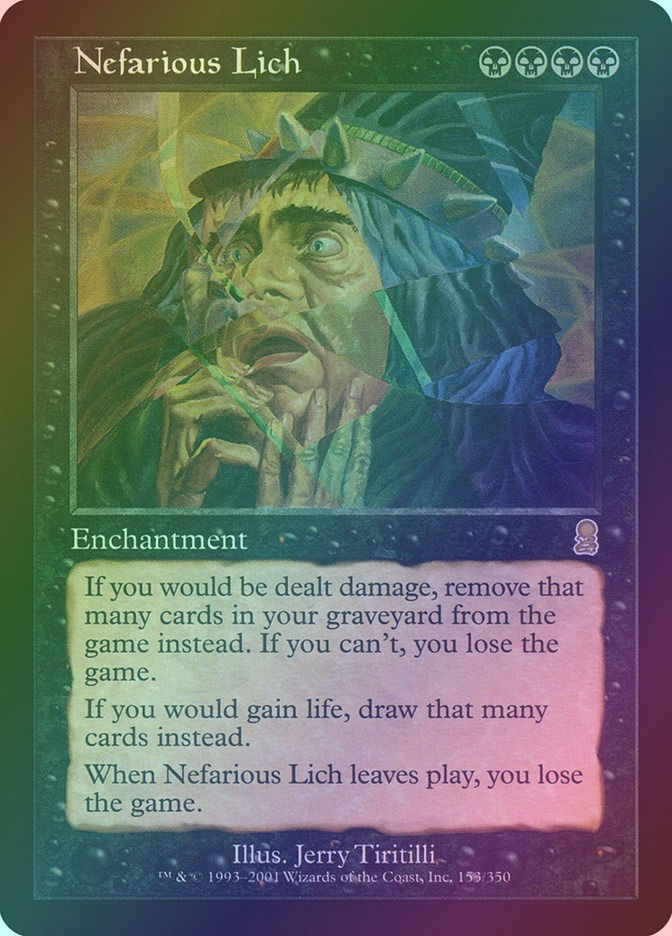 Nefarious Lich (ODY) (153) / Foil