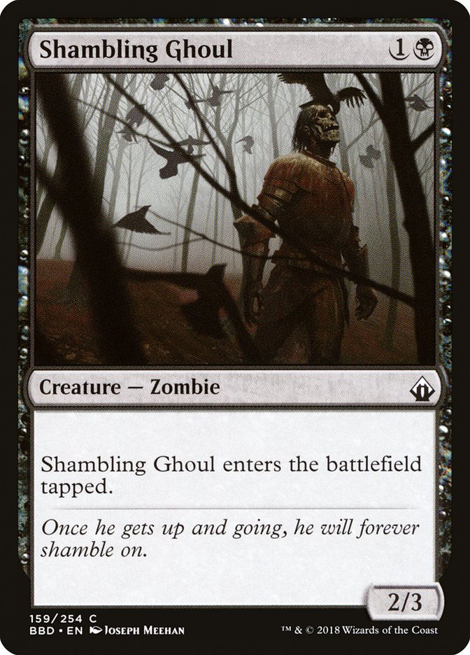 Shambling Ghoul (BBD) (159) / Foil