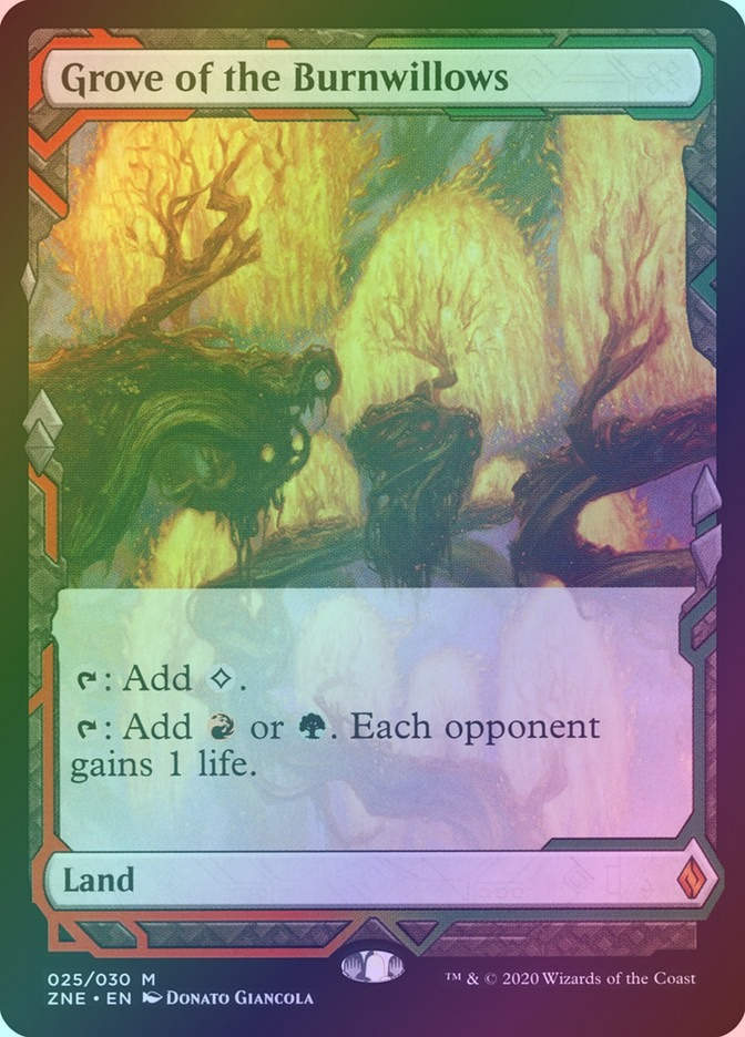 Grove of the Burnwillows (ZNE) (25) / Foil