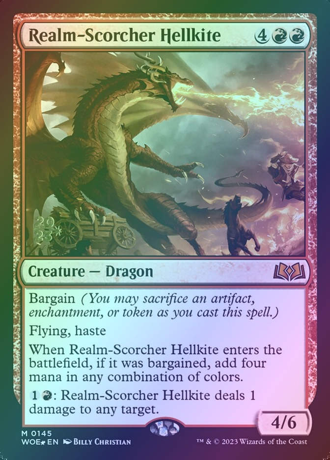 Realm-Scorcher Hellkite (PWOE) (145s) / Foil