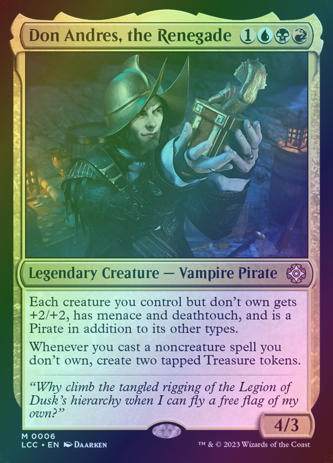 Don Andres, the Renegade (LCC) (6) / Foil