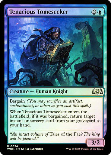 Tenacious Tomeseeker (woe) / Foil