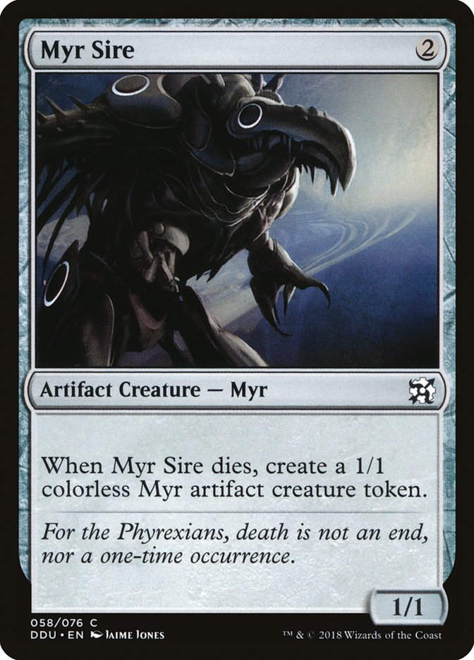 Myr Sire (ddu)