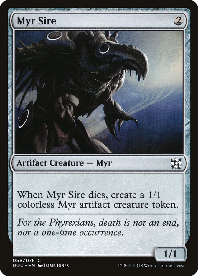 Myr Sire (ddu)