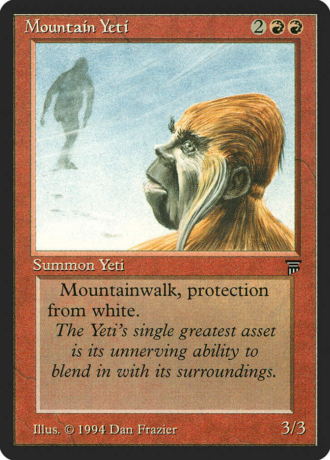 Mountain Yeti (leg)