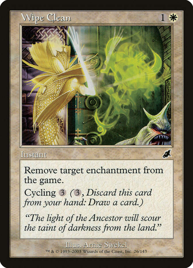 Wipe Clean (scg)