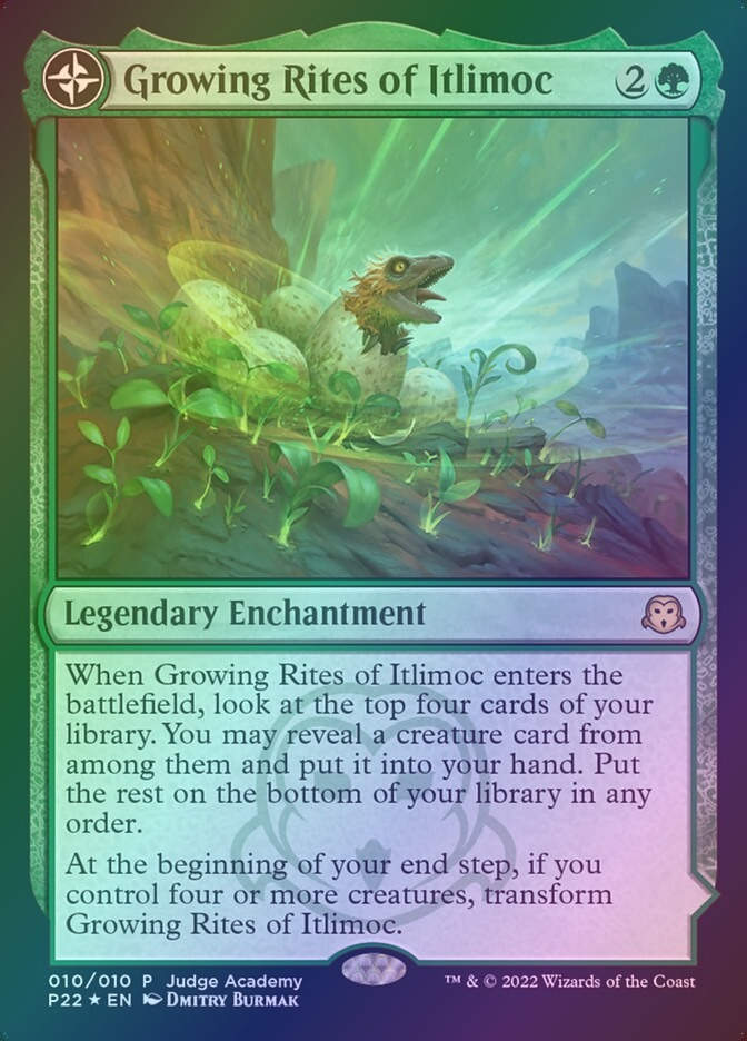Growing Rites of Itlimoc // Itlimoc, Cradle of the Sun (P22) (10) / Foil