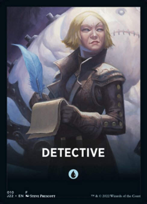 Detective (fj22) / Front Cards Token