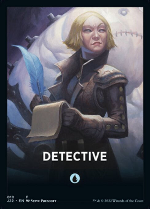 Detective (fj22) / Front Cards Token