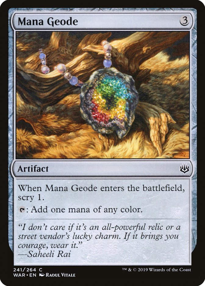 Mana Geode (WAR) (241)