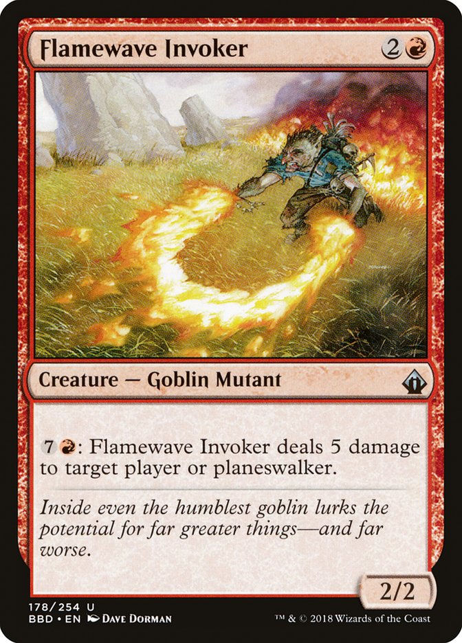 Flamewave Invoker (BBD) (178) / Foil
