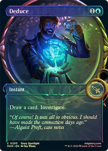 Deduce (mkm) (293) / Showcase Foil
