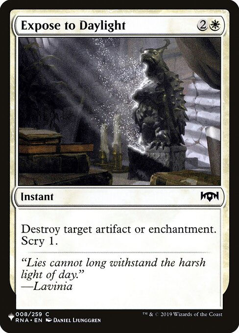Expose to Daylight (PLST) (RNA-8)