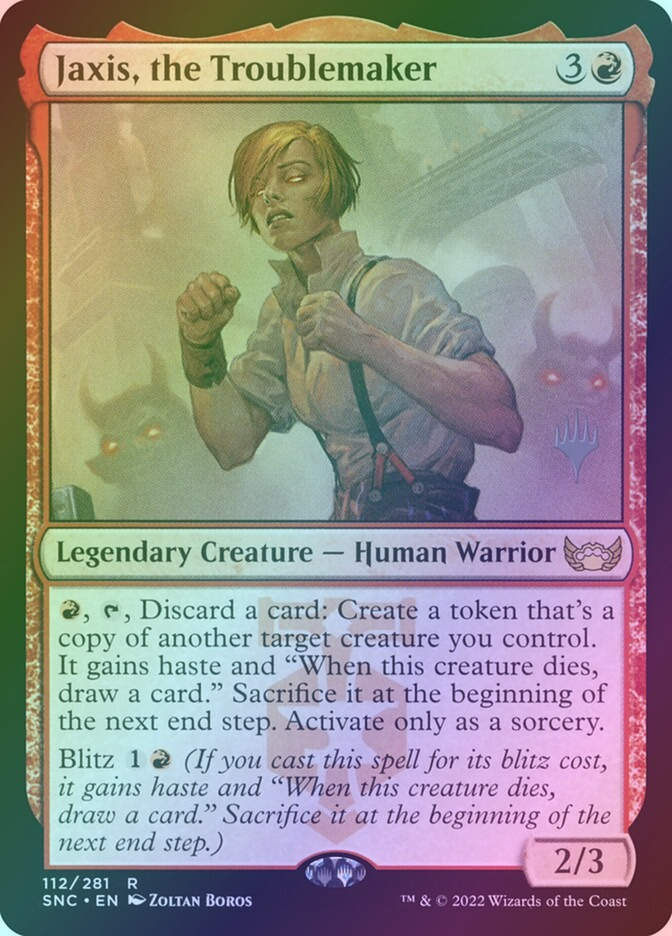 Jaxis, the Troublemaker (PSNC) (112p) / Foil