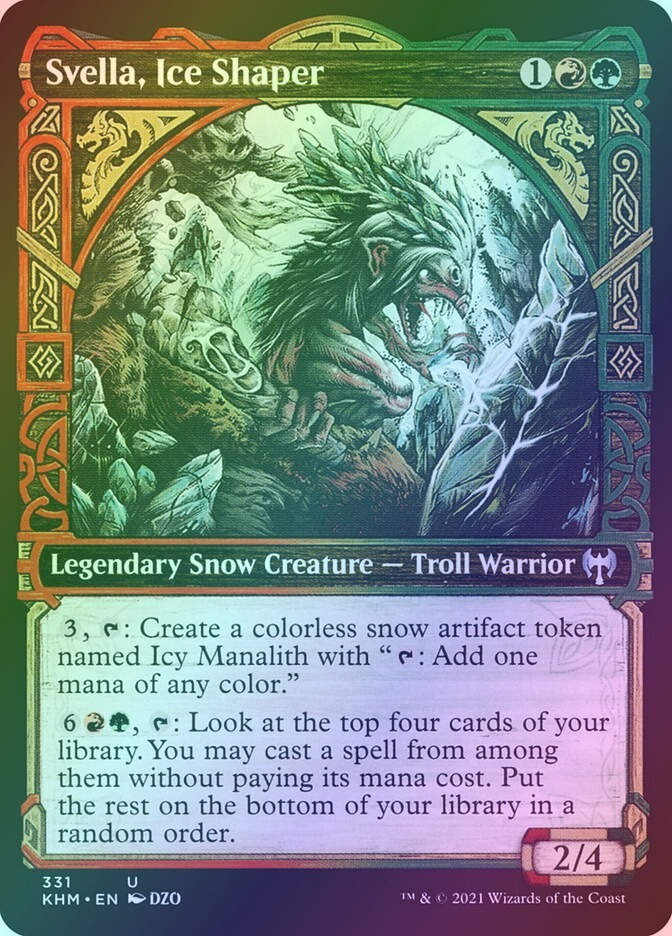 Svella, Ice Shaper (KHM) (331) / Showcase / Foil