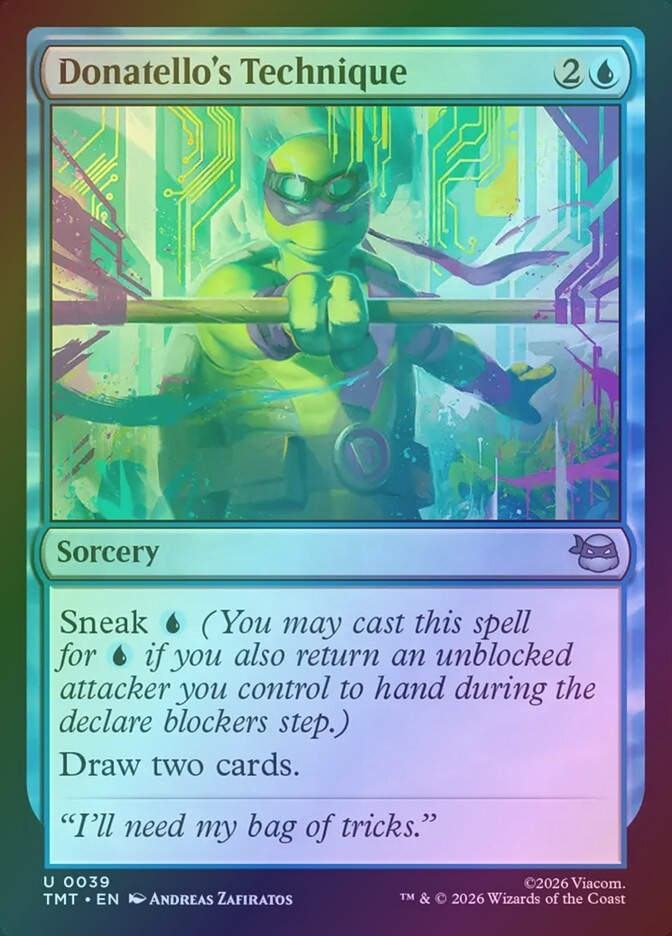 Donatello's Technique (TMT) (39) / Foil