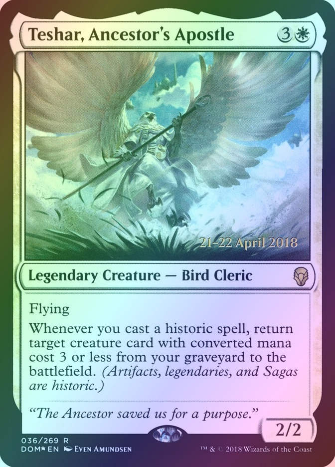 Teshar, Ancestor's Apostle (PDOM) (36s) / Foil