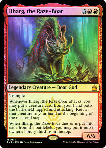 Ilharg, the Raze-Boar (rvr) (113) / Foil