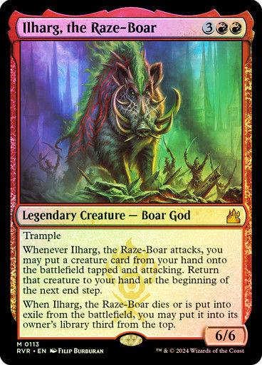 Ilharg, the Raze-Boar (rvr) (113) / Foil
